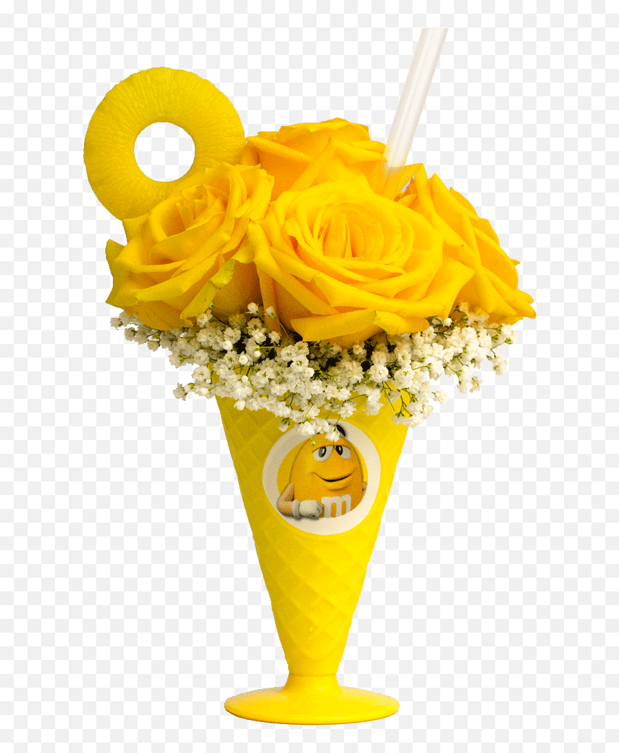 Mu0026m Pineapple Sensation Bouquet - Guldasta Png Emoji,Flower Girl Emoticon