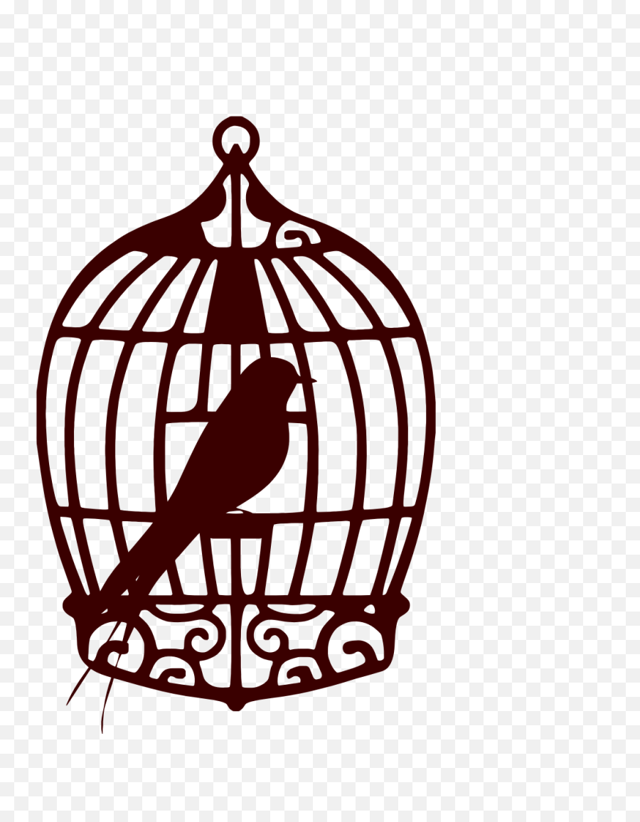 Cage Bird Birdcage - Sticker By Iu0027am Leeanne Caged Bird And Free Bird Emoji,Cage Emoji