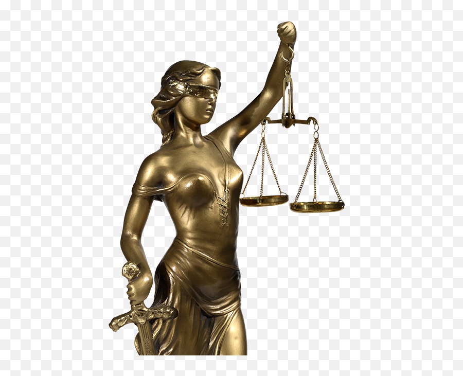 Lady Justice Lawyer Justice Sculpture Metal Png - Lady Lady Justice Statue Png Emoji,Blindfold Emoji