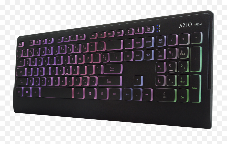 Prism Chiclet Usb Keyboard With 7 Color - Computer Keyboard Emoji,Emotion Keyboard