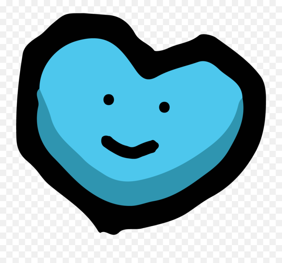 Donated U2014 Disrupted - Clip Art Emoji,Blue Heart Emoticon