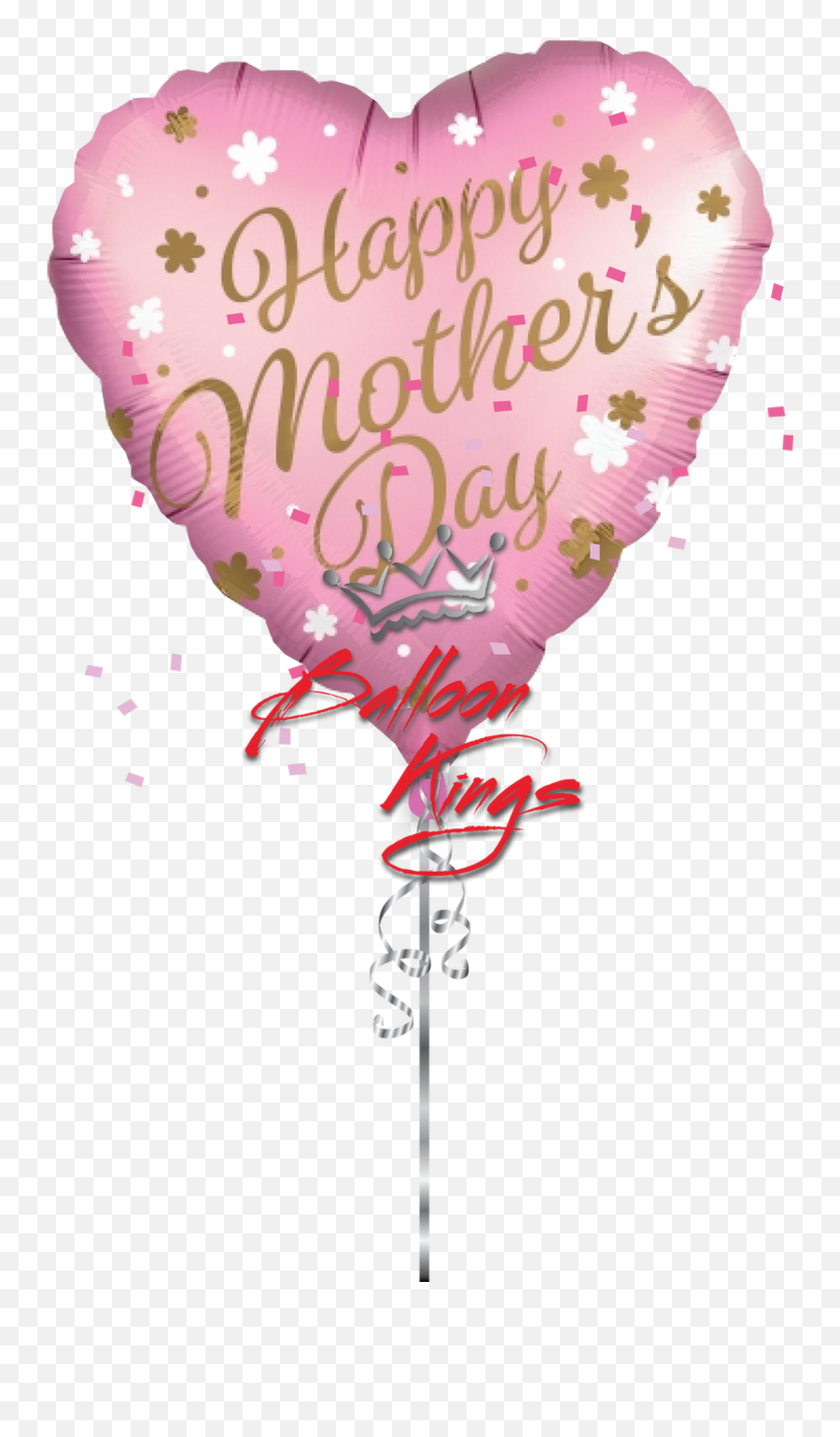 Satin Infused Happy Mothers Day - Balloon Emoji,Happy Mothers Day Emojis