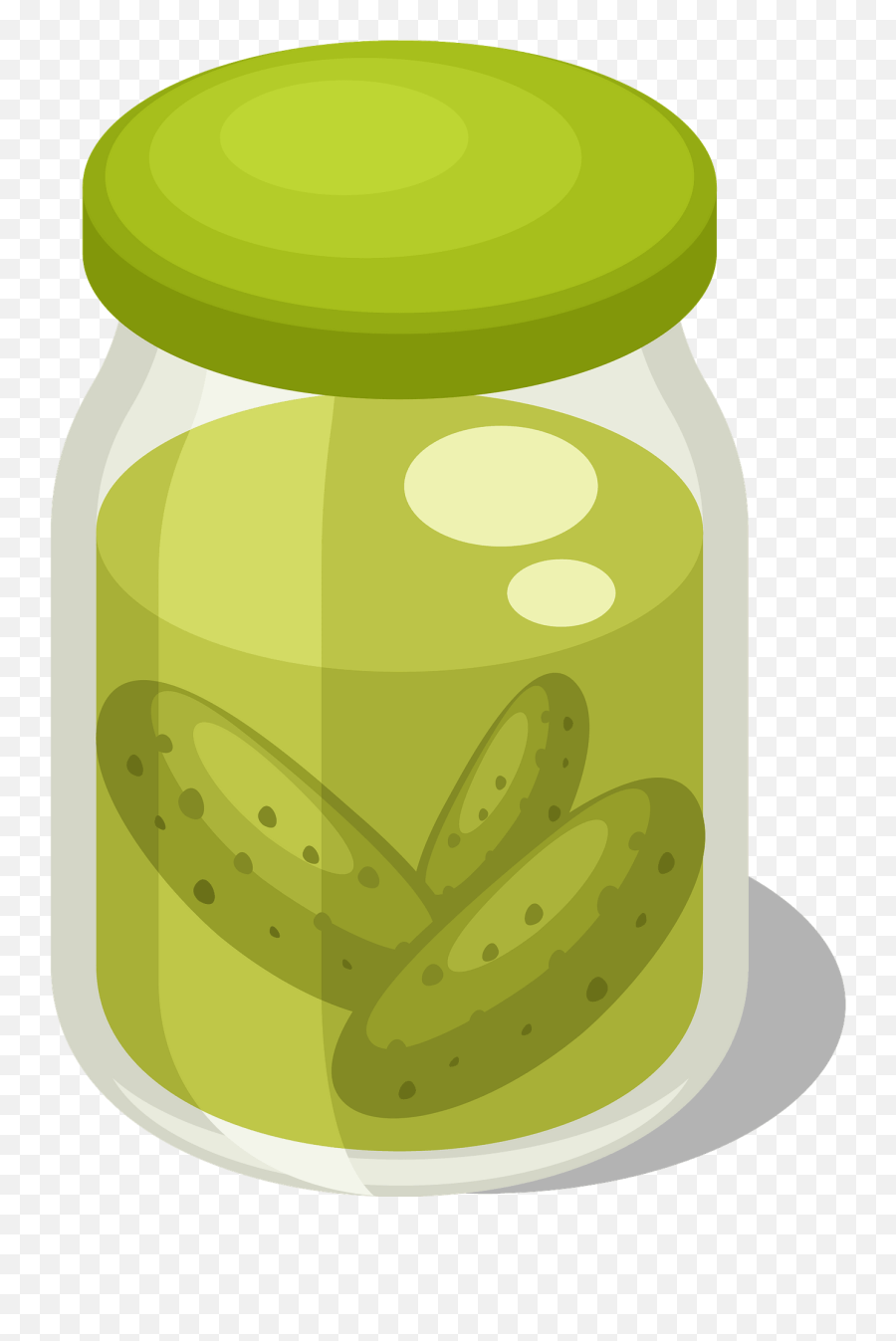 Cucumbers In Jar Clipart - Clipart Pickle Jar Png Emoji,Pickle Emoji - free  transparent emoji 