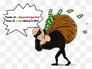 Snipers Clipart Thank You - Money Thief Png Download Emoji