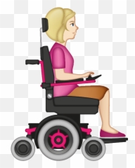 Emoji - Sitting,Wheelchair Emoji