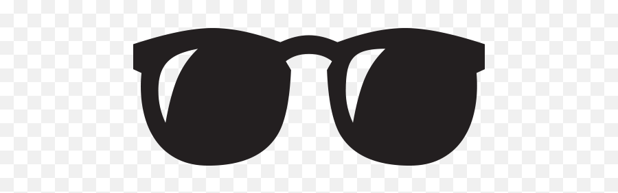 Dark Sunglasses Emoji For Facebook Email Sms - Sunglasses Png Emoji,Eyeglass Emoji
