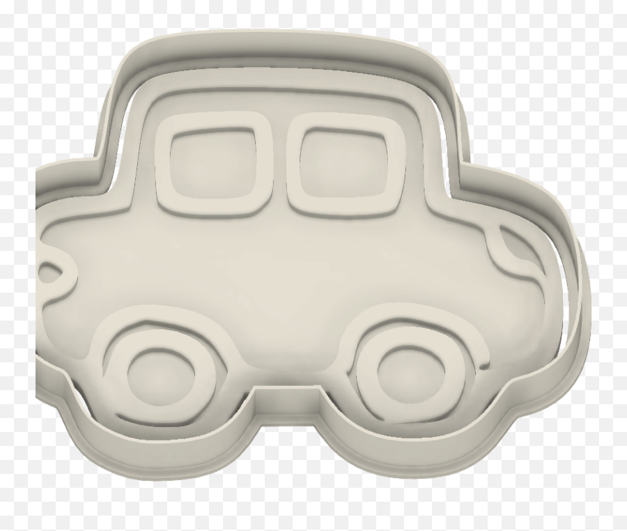 Toy Car Cutter And Embosser - Solid Emoji,Car Pop Car Emoji