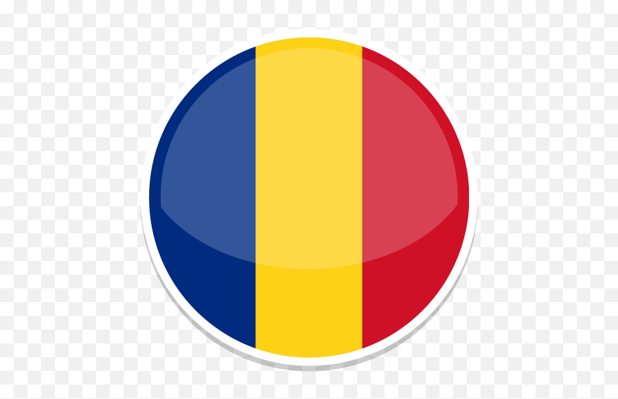Romania Icon - Romania Flag Circle Png Emoji,Romanian Flag Emoji