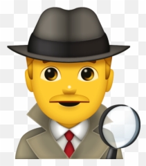 Detective Emoji - Detective Emoji,Man Emoji