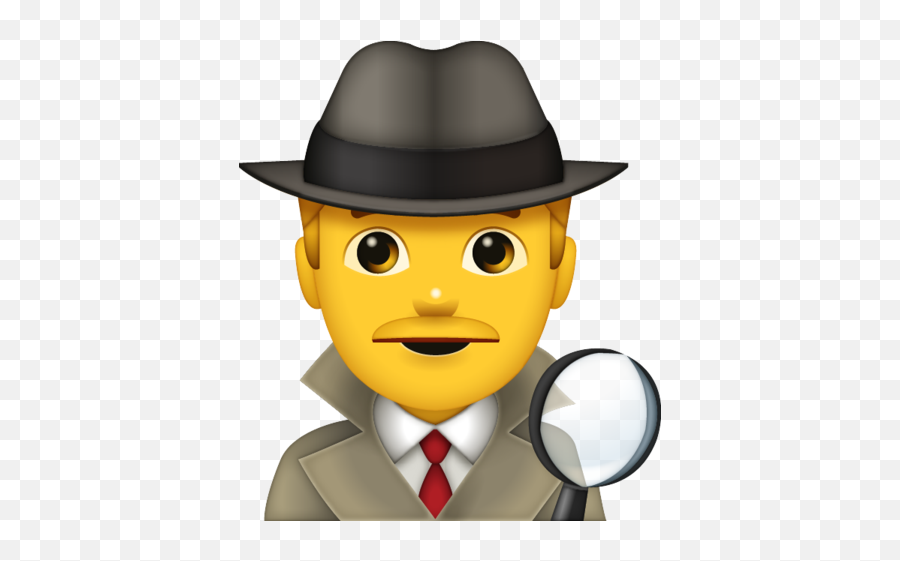 Detective Emoji - Detective Emoji,Man Emoji