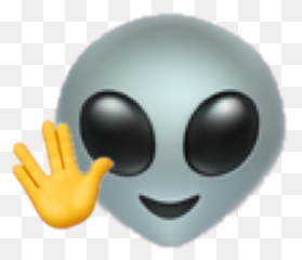 Wow A Lot Of People Used This Lol Alien Creepy Emoji - Smiley,Creepy Emoji