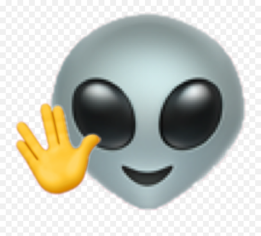 Wow A Lot Of People Used This Lol Alien Creepy Emoji - Smiley,Creepy Emoji