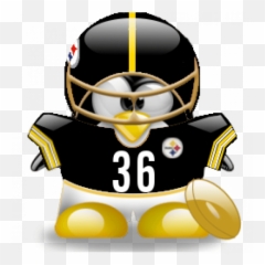 Nfl Tux - Pittsburgh Steelers Helmet Clipart Emoji,Pittsburgh Penguins Emoji