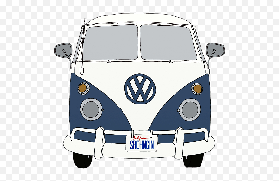 Minivan Clipart Mini Bus Minivan Mini - Png Vw Bus Front Emoji,Vw Emoji