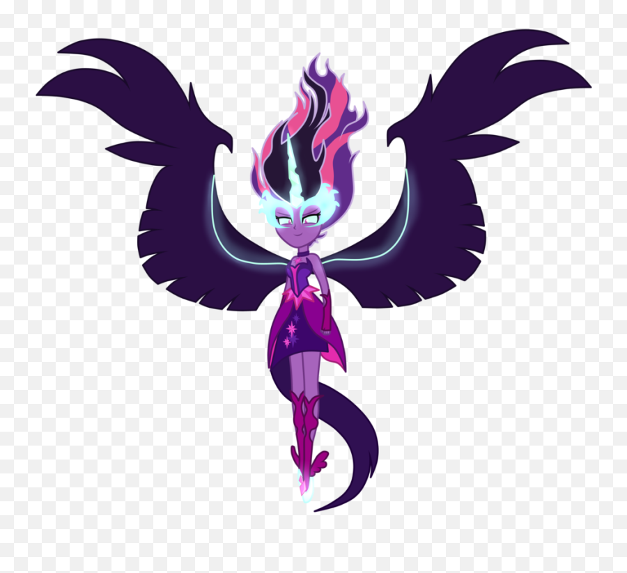 Midnight Sparkle Or Daydream Shimmer - Evil Twilight Sparkle Equestria Girl Emoji,Daydream Emoji
