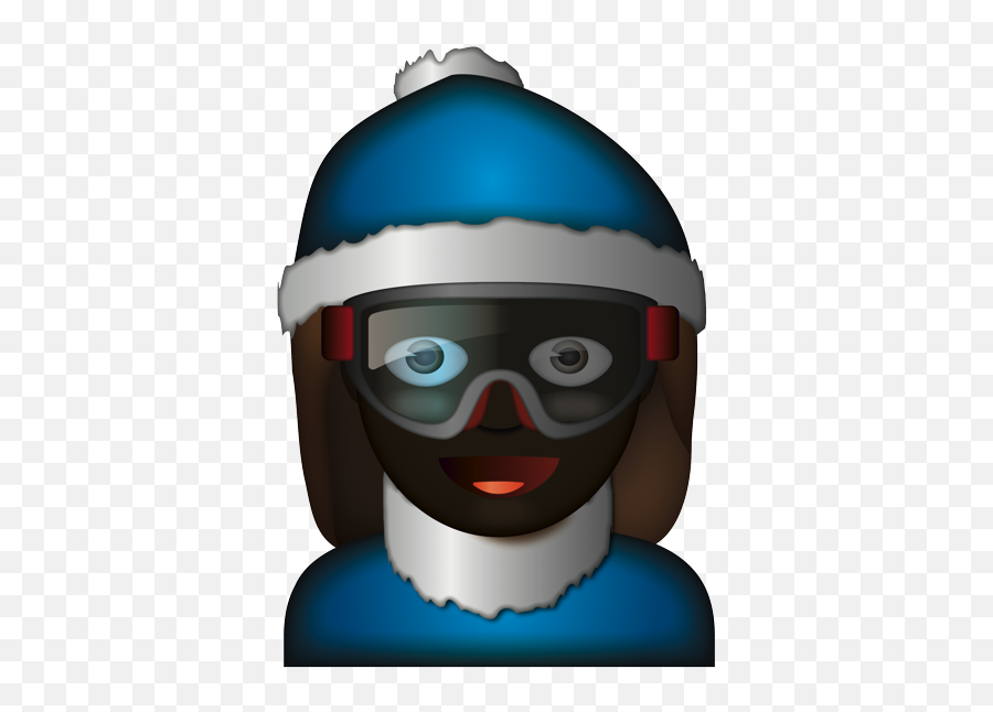 Emoji - Cartoon,Ski Glasses Emoji