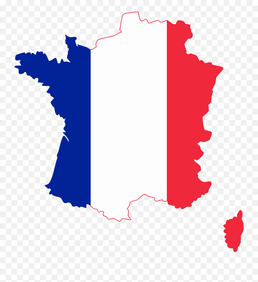 Transparent France Clipart - France Flag Map Transparent Emoji,France Emoji