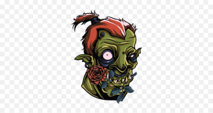 Search For - Dlpngcom Monster With A Rose Emoji,Orc Emoji