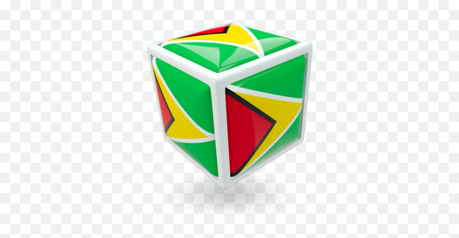 Cube Icon - Emoji Guyana Flag,Country Flag Emoji