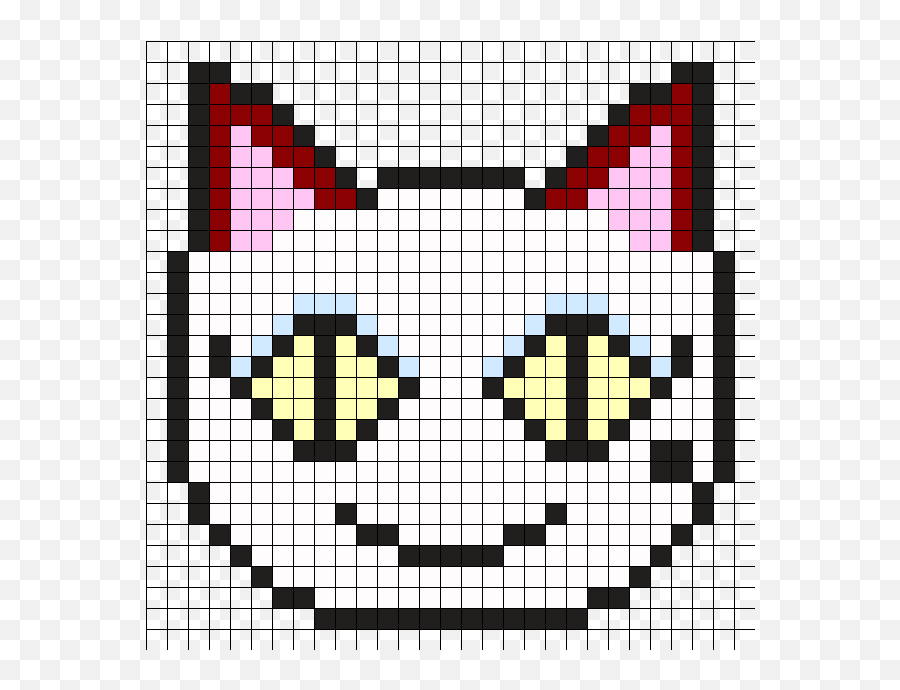 Vote To Approve Patterns - Spreadsheet Pixel Art Emoji,Flattered Emoji