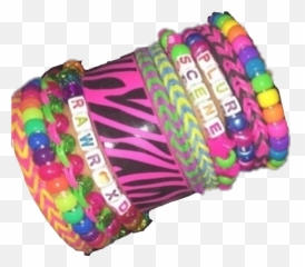 Scenecore Ravecore Kandi - Scene Kandi Bracelets Emoji,Plur Emoji