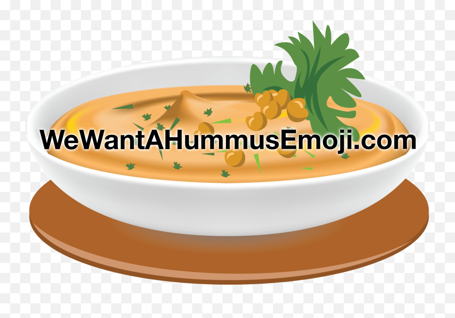 We Want A Hummus Emoji - Hummus Emoji,Orange Emoji