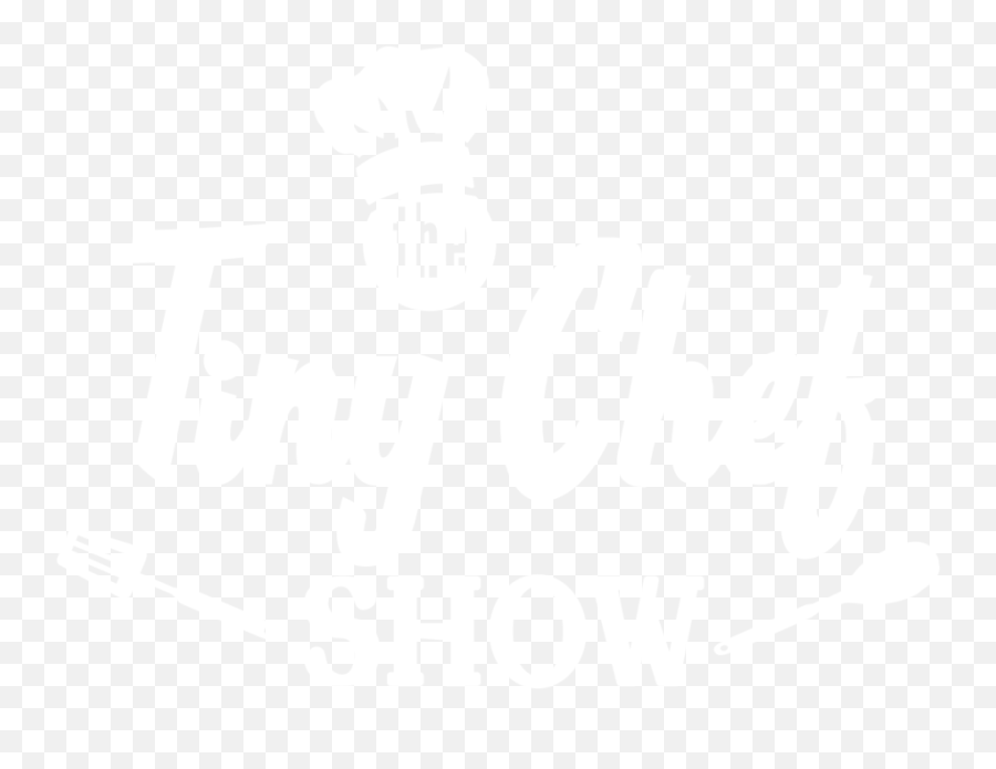 The Tiny Chef Show - Jhu Logo White Emoji,Karate Chop Emoji