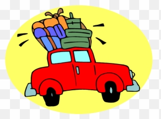 Car Travel Clipart - Art Emoji