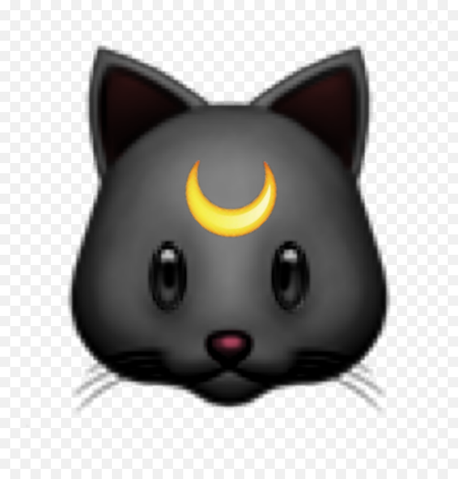 Emoji Emojicat Cat Sticker - Black Cat,Gray Cat Emoji