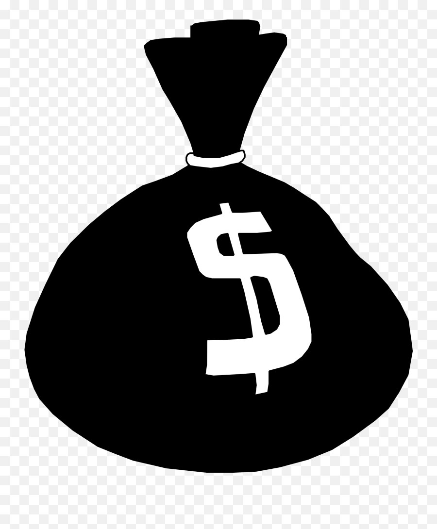 Library Of Lucky Money Bag Svg Transparent Library Png Files - Money Bag Clip Art Emoji,Lucky Emoji