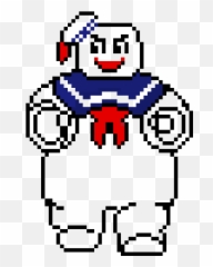 Download Pixel Art Ghostbusters Logo - Ben Emoji,Ghostbuster Emoji