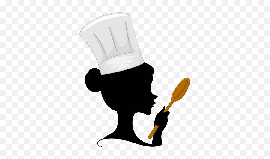 Largest Collection Of Free - Toedit Chef Stickers Silhouette Female Chef Png Emoji,Chef Hat Emoji