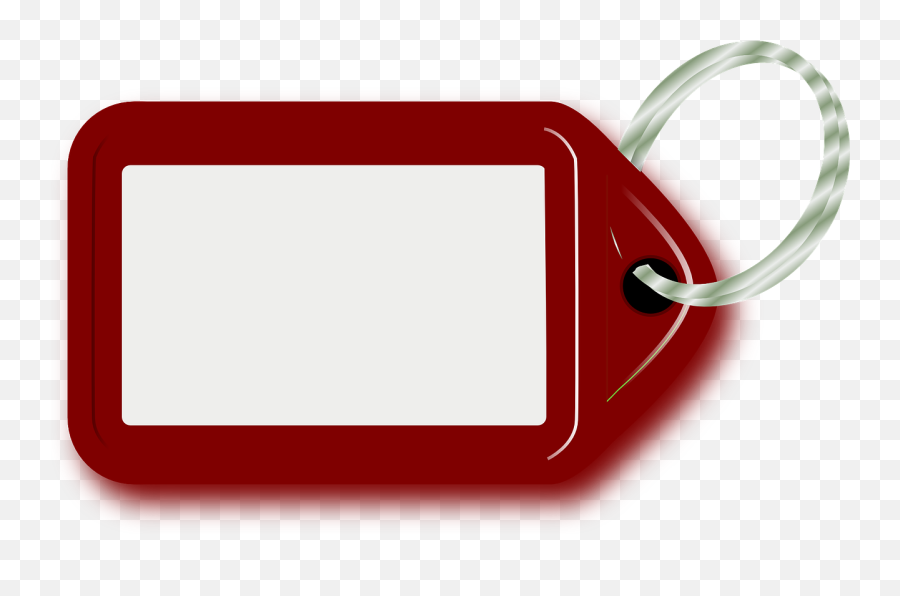 Keyring Burgundy Badge Tag Free Vector - Clip Art Key Chain Emoji,Cross Emoji Iphone
