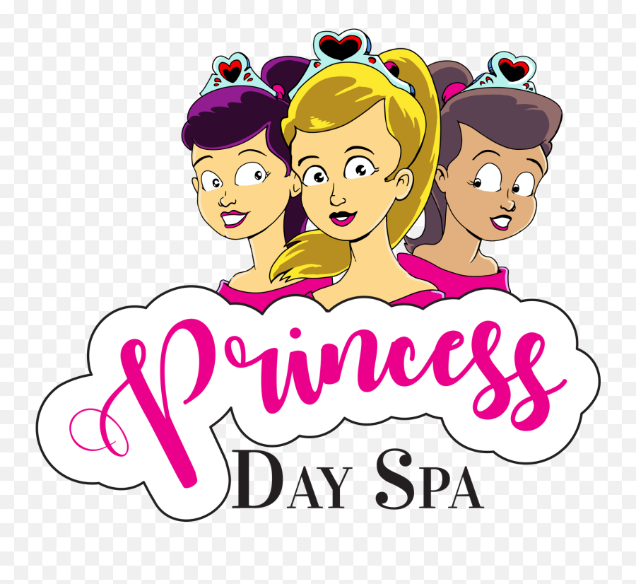 Princess Day Spa Kids Tea Party - Cartoon Emoji,Paint Nails Emoji