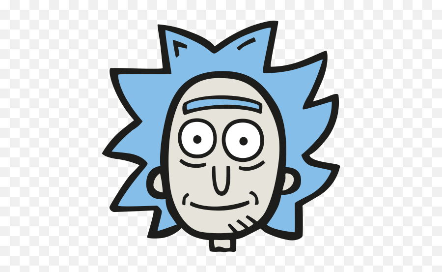 Free Space Iconset - Rick And Morty Clipart Black And White Emoji,Rick Emoji
