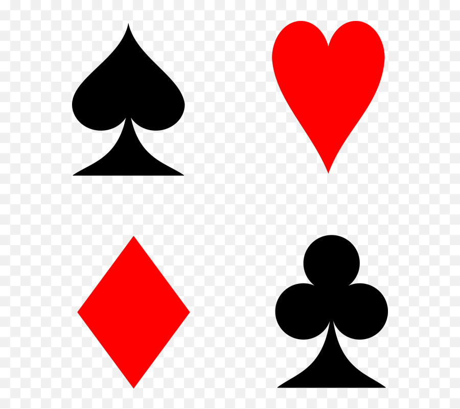 Free Spade Poker Images - Pique Trèfle Coeur Carreau Emoji,Hi Five Emoji