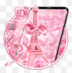 Love Rose Eiffel Tower Theme - Effile Emoji