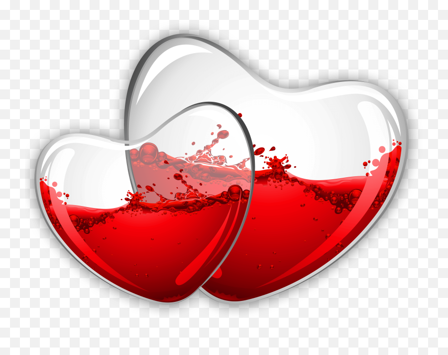 Wine Cliparts Download Free Clip Art - Glass Heart Png Emoji,Wine Emoticon