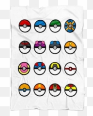 Blankets Bedding - Poké Ball Emoji,Emoticon Bedding