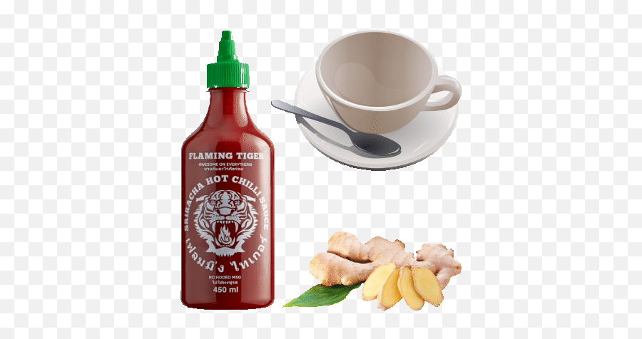Paradox Cooking - Flaming Tiger Sriracha Hot Chilli Sauce Emoji,Sriracha Emoji