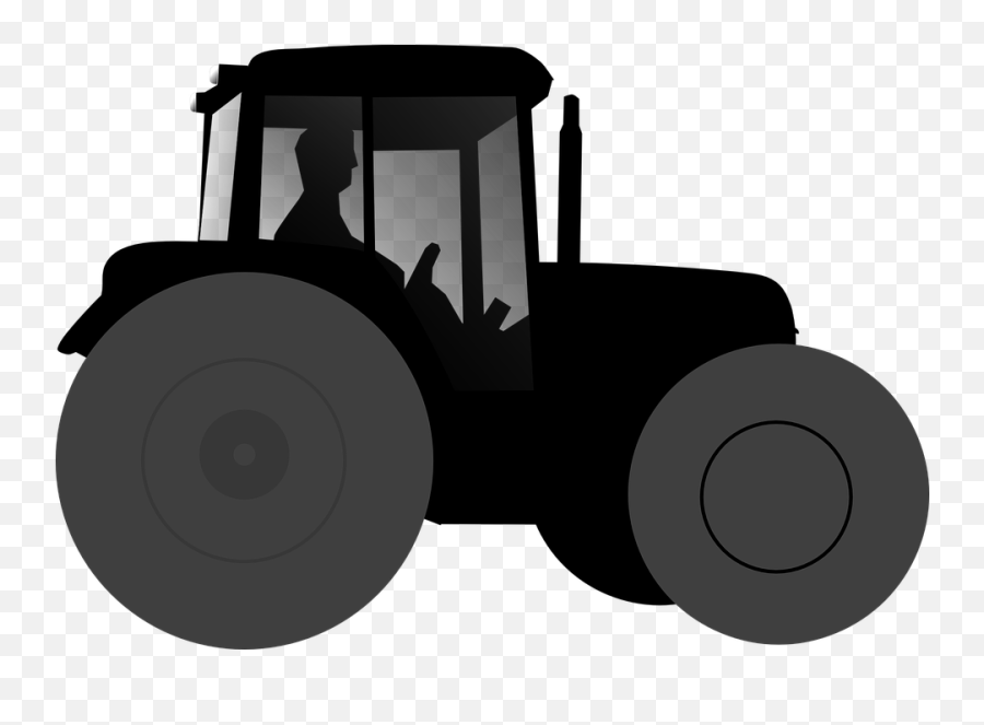 Free Farmer Tractor Vectors - Cartoon Black Tractor Emoji,Lighthouse Emoticon