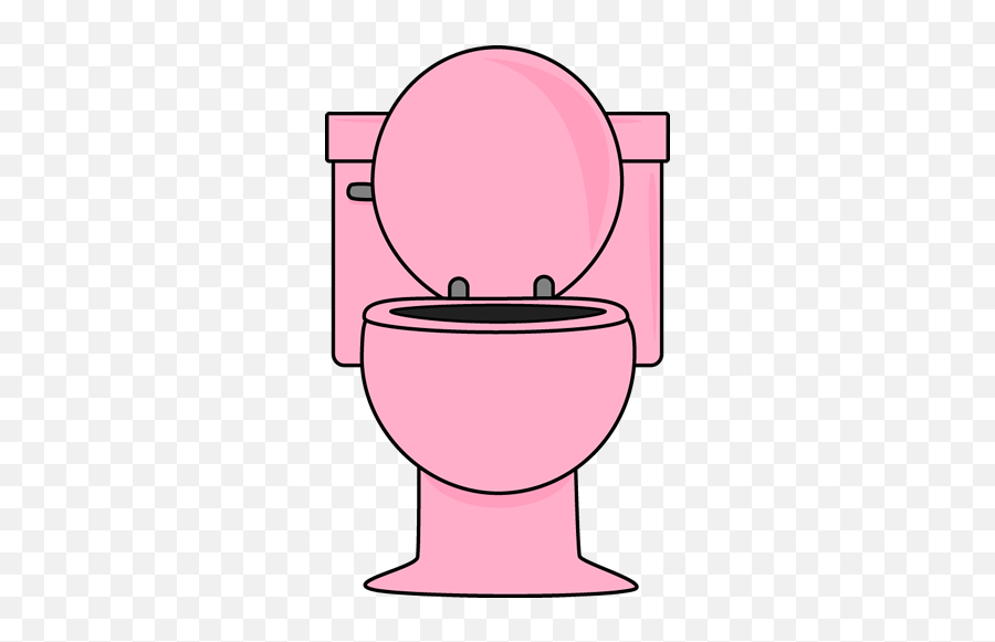 Cute Toilet Clipart - Pink Toilet Clipart Emoji,Emoji Bathroom