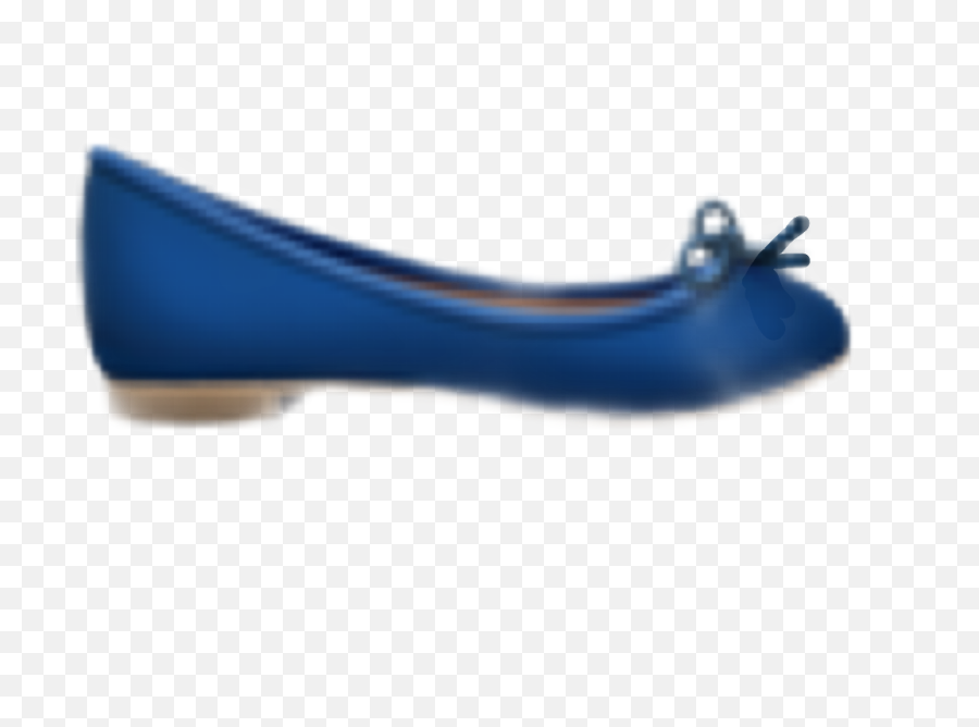 Emoji Ballerina Schuheemoji Schuh Shoe Shoes Blue Cloth - High Heels,Shoes Emoji