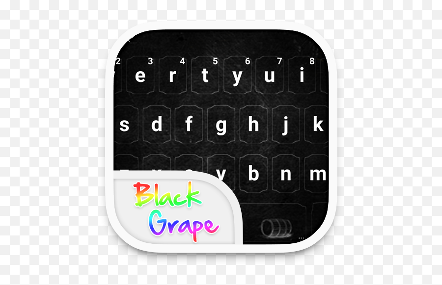 Emoji Keyboard - Black Grape 11 Apk Download Comkeyboard Keyboard,Grape Emoji