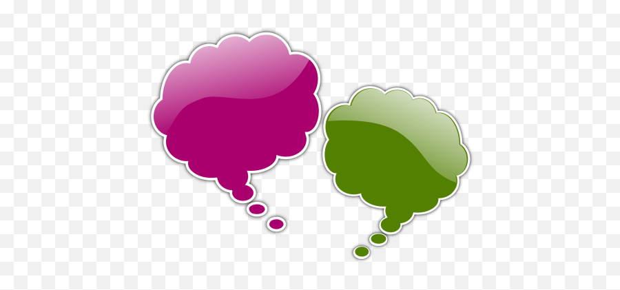 Thought Bubble Colourful Bubble Title Box - Thought Bubble Png Emoji,Thought Bubble Emoji