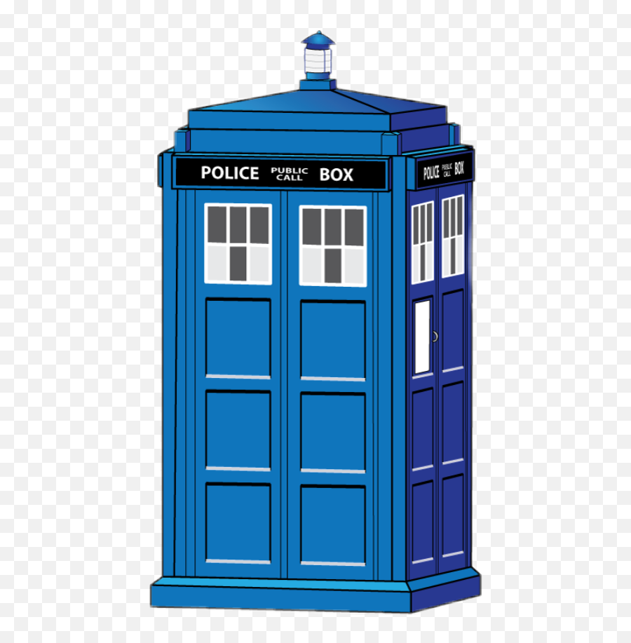 Drwho Tardis Callbox Blue - Doctor Who Police Box Drawing Emoji,Tardis Emoji