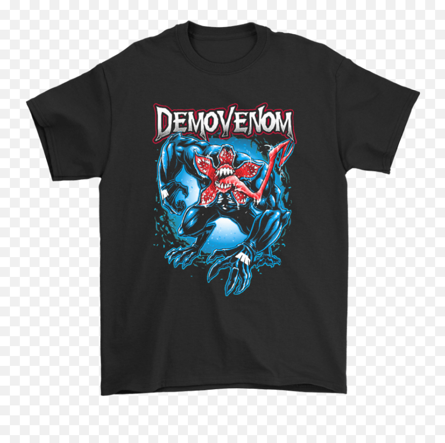 Venom Stranger Things Mashup Shirts - Fuck Var T Shirt Emoji,Venom Emoji