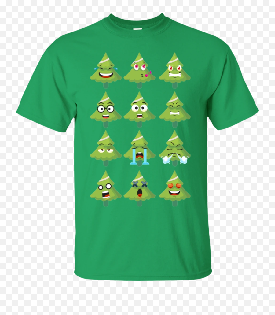 Emoji Christmas Tree Funny Faces Xmas Youth Kids Long Sleeve,Christmas Lights Emoji