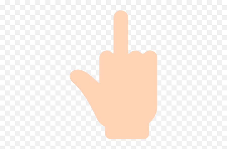 Collection Of Flipping Clipart - Middle Finger Thumb Out Emoji,Emoji Flip Off
