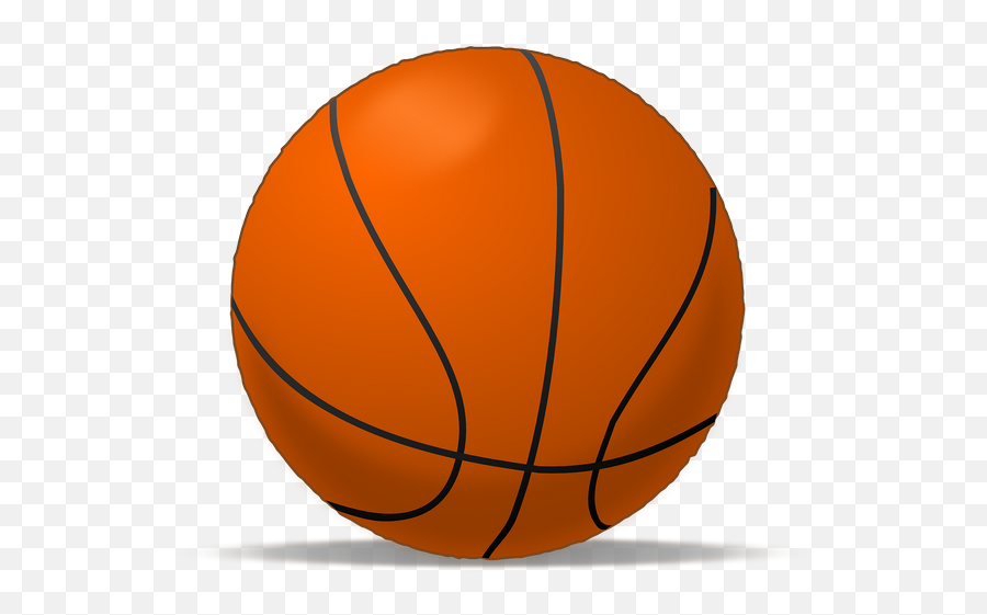 Ball Round Basketball Equipment - Basketball Ball Cartoon Png Emoji,Basketball Emoji Game